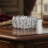 Vintage French Aristocrat 70cttw Diamond Platinum Bracelet