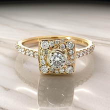  Leo Schachter .75 cttw Diamond Ring 14893