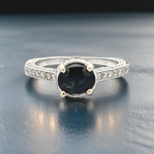  Designer Bev 1.14 ct Sapphire and Diamond Ring 14858