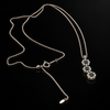 Estate Color Change Blue-Green to Purple-Pink Alexandrite & Diamond Platinum Necklace