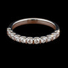 Maya Lianna 0.38 Ctw. Diamond and 14K White Gold Wedding Band
