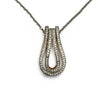 Designer Di Modolo Diamond (2 Piece) 18k White Gold Necklace