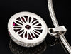 Estate Professional Baseball Player Jack Howell 3.00ct. Diamond & Fine Ruby Platinum Necklace (1 of 1)