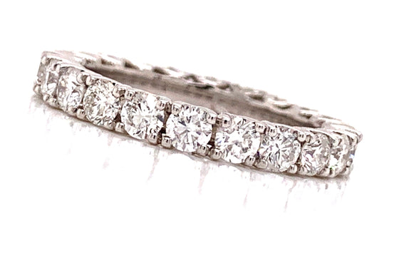 Maya Lianna Diamond and 14K White Gold Eternity Ring