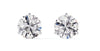 Diamond and 14K White Gold Stud Earrings