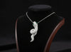 Effy Diamond, Emerald and 14K White Gold Snake Necklace