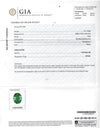 Estate 2.11ct. Brazillian Paraiba Tourmaline and 1.40cttw. Diamond Platinum Ring (GIA)