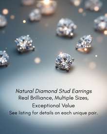  Champagne 1.00 cttw Round Brilliant Cut Diamond Stud Earrings