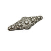 Art Deco Diamond Platinum Bar Brooch