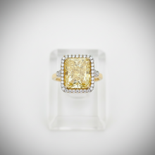  Estate 10.16 ct Natural Fancy Yellow Diamond (GIA Report) Ring 15332