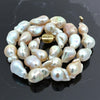 11 mm x 14.00 mm South Sea Baroque Pearl Strand Necklace