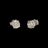 Champagne 1.25 cttw Round Brilliant Cut Diamond Stud Earrings