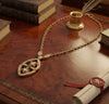 Estate Of Major Riddle aka Mr. Las Vegas Diamond, Ruby and Emerald 18k Yellow Gold 35" Necklace