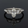Art Deco Diamond Platinum Ring