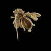 Vintage 14k Yellow Gold Bumble Bee Pendent/Brooch