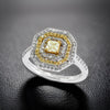 Effy White and Yellow Diamond and 14K White and Yellow Gold Ring