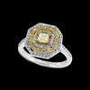 Effy White and Yellow Diamond and 14K White and Yellow Gold Ring
