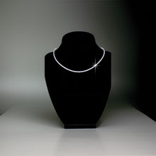  Diamond and 14K White Gold Straight Line Tennis Necklace