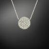 Effy .73 ctw Diamond and 14K White Gold Necklace