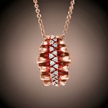  Effy Diamond and 14K Rose Gold Necklace