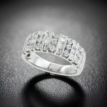  Effy Diamond and 14K White Gold Ring