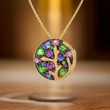  Effy Multicolor Gemstone, Diamond and 14K Rose Gold Necklace