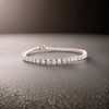 Classico 7.75 ctw Diamond and 18K White Gold Tennis Bracelet