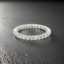  Maya Lianna 1.03 ctw Diamond and 14K White Gold Eternity Band