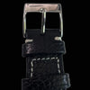 Estate Breitling No. 815 Long Playing Collector's Watch 52 Hour Power Reserve. Rare Circa 1970 (Black Leather Strap)