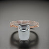 Diamond and 14K Rose Gold Bangle