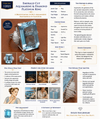 Emerald Cut Aquamarine and Diamond Platinum Ring