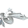 Estate Nouveau 1910 Company Diamond & Enamel 18K White Gold Pendant/Brooch Limited Edition #8 of 90