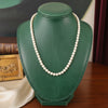Mid Century 1950's Japanese Akoya 5 - 7.00 mm Cultured Pearl Graduated Necklace