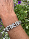 Modern 1960's Bracelet 8.50 Diamond Platinum
