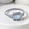 Vintage Diamond Platinum Ring