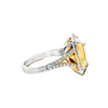 Estate 10.16 ct Natural Fancy Yellow Diamond (GIA Report) Ring 15332