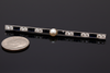 Diamond, Sapphire and Pearl 18K Yellow Gold Brooch