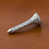 The Champion .28 cttw "Mini" Diamond Golf Tee 14K White Gold Brooch/Pendant (Limited Edition) 15444 Length 1"