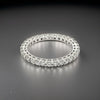 Maya Lianna 1.03 Ctw. Diamond and 14K White Gold Eternity Band