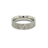 New Designer Novell .09 cttw Diamond Platinum Gents Band 13805