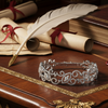 Designer AV 4.86cttw 14Kt White Gold Bracelet
