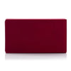 Rare Red Satin Clutch by Renaud Pellegrino for Harry Winston Diamond 18K Yellow Gold