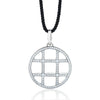 Cartier Pasha Diamond Black Cord Necklace