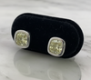 Designer Maya Lianna 2.12 cttw Natural Fancy Gray Greenish Yellow (GIA) Earrings 14748