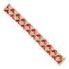 "BVLGARI Diva Dream" Diamond Coral 18K Rose Gold Necklace, Bracelet, Earring Suite