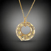 Effy Diamond, Emerald and 14K Yellow Gold Panther Necklace