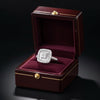 Designer Odelia Diamond 14K White Gold Cluster Ring