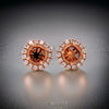 Maya Lianna Diamond and 14K Rose Gold Jacket for Earrings