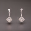 Diamond and 14K White Gold Dangle Earrings