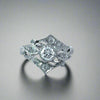 Art Deco 1920's Diamond Platinum Ring
